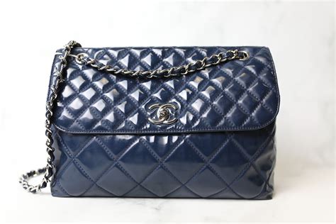 chanel flap bag navy|chanel flap bag price euro.